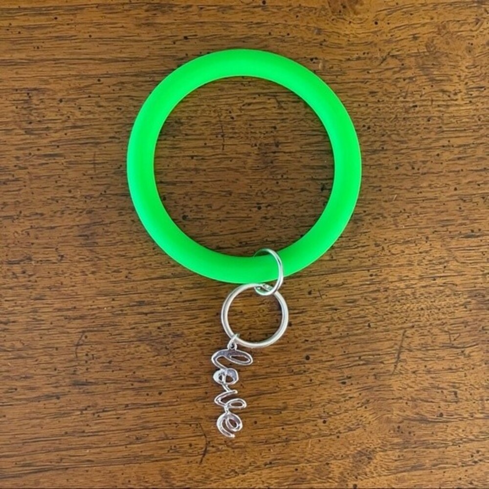 🔥Bundle & Save TIPI Soft Silicone Wrist Keychain Circle Bracelet Bangle Round